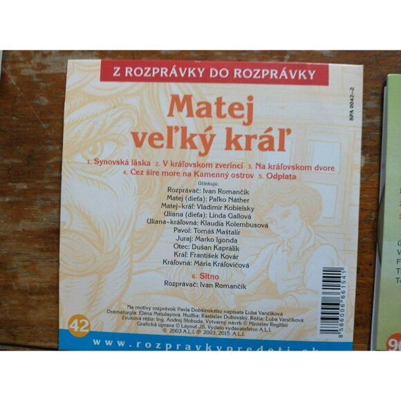 CD Slovenské Rozprávky - Picture 4 of 4